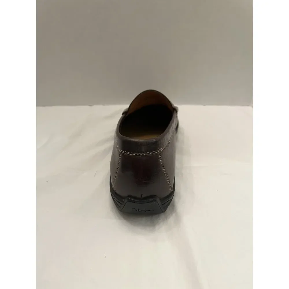 Size 8.5 Cole Haan Men’s Brown Leather Oxford Penny Loafers C07638 x F09